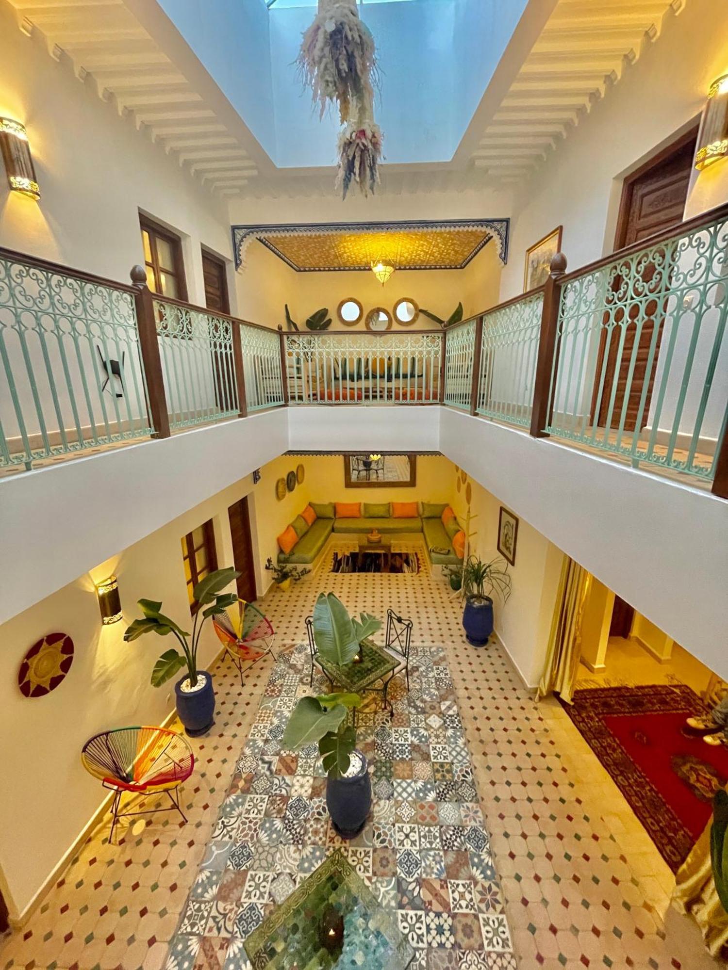 Riad Dei Colori Marrakesh Bagian luar foto
