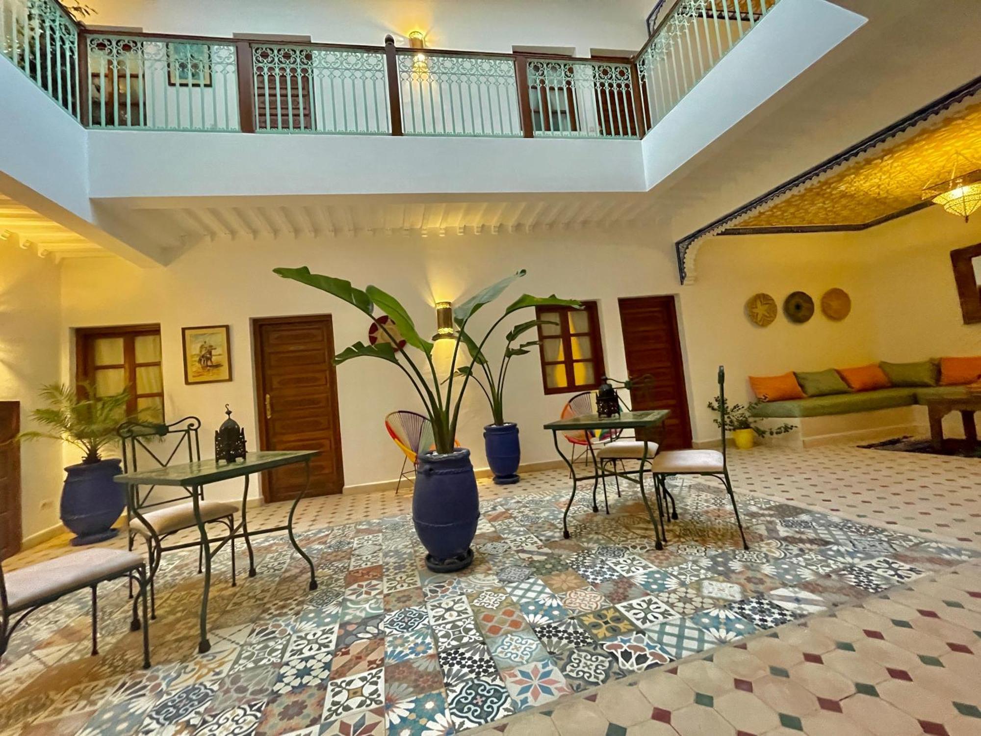 Riad Dei Colori Marrakesh Bagian luar foto