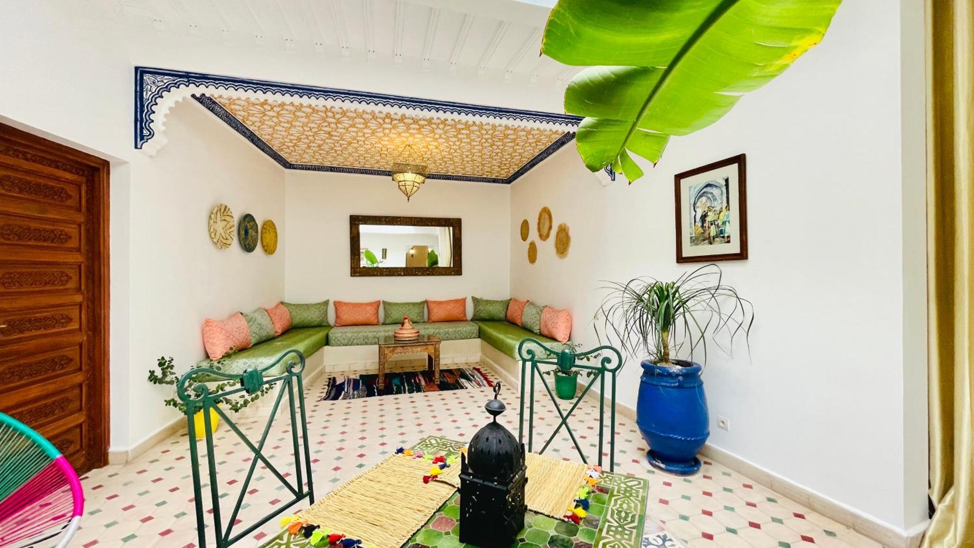 Riad Dei Colori Marrakesh Bagian luar foto
